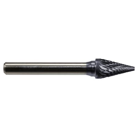 1/4x1-1/4x1/4x2 10° Included Pointed Cone Doublecut, PowerA